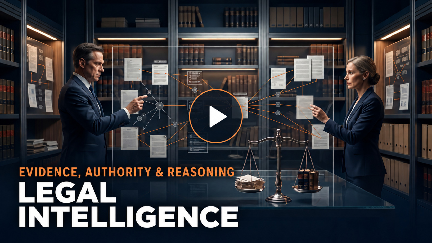 Legal Intelligence — institutional knowledge and authorized reasoning
